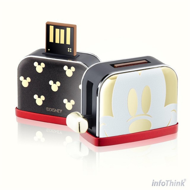 infothink mickey mouse pen drive toaster