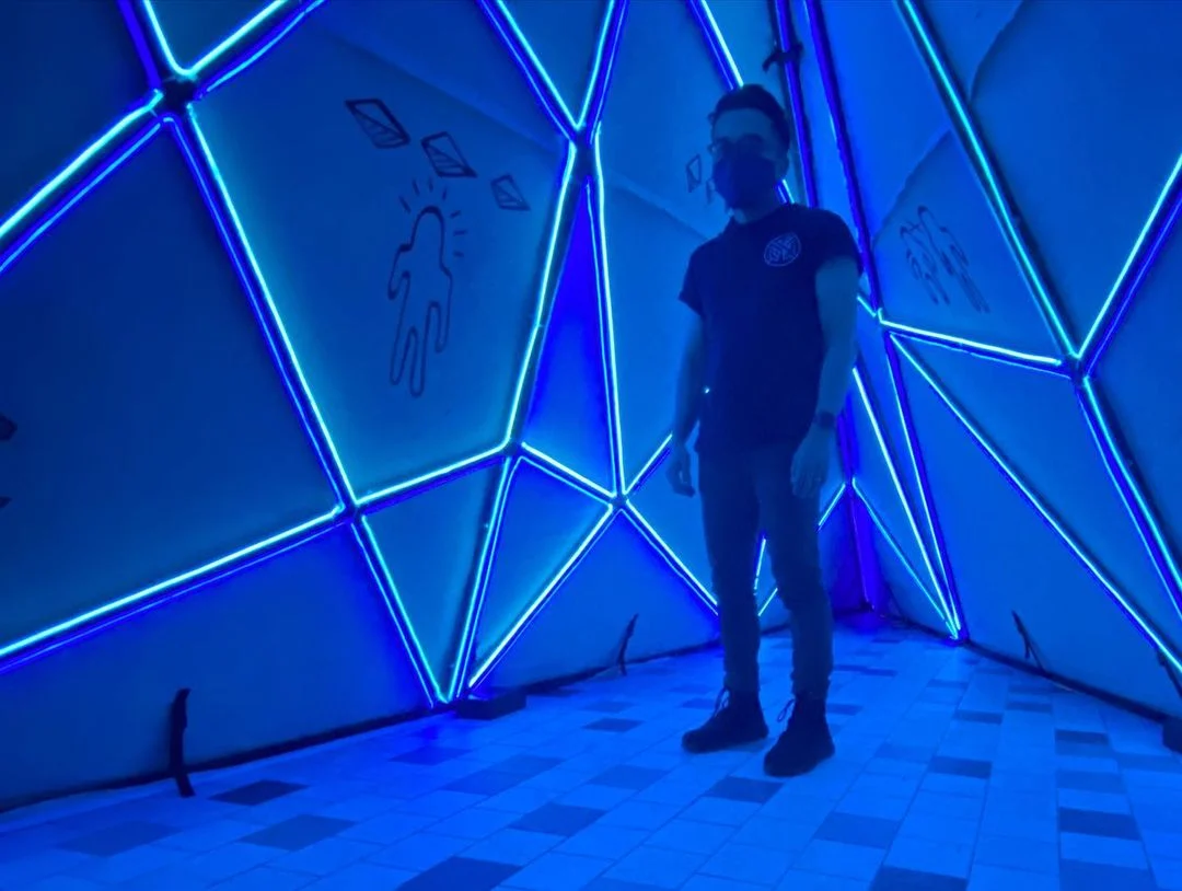 Lite On! neon lights exhibition Downtown East