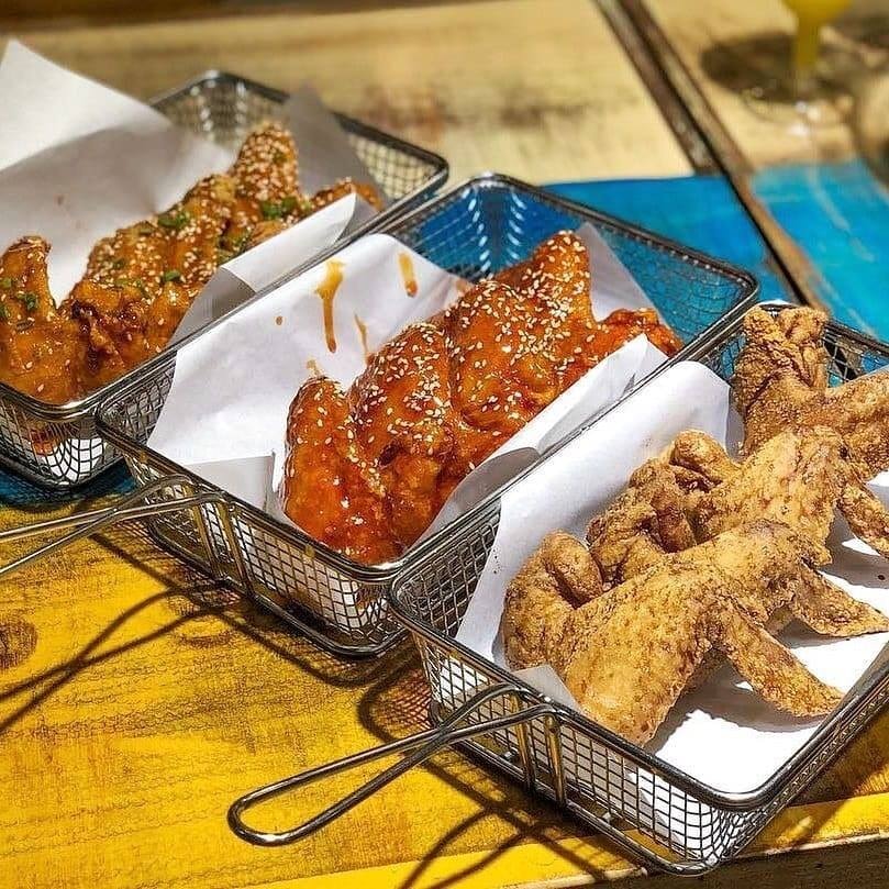 korean fried chicken wings