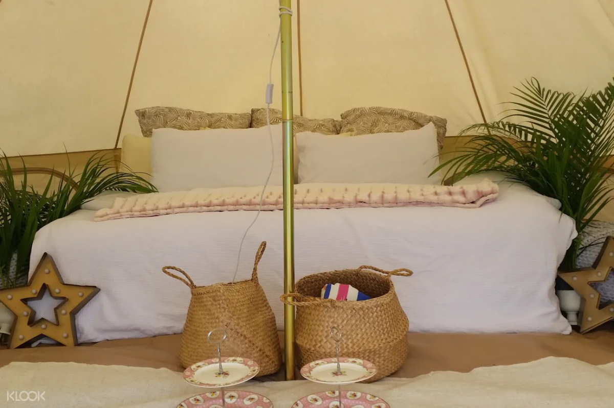 Capitol Theatre glamping picnic movie night staycation