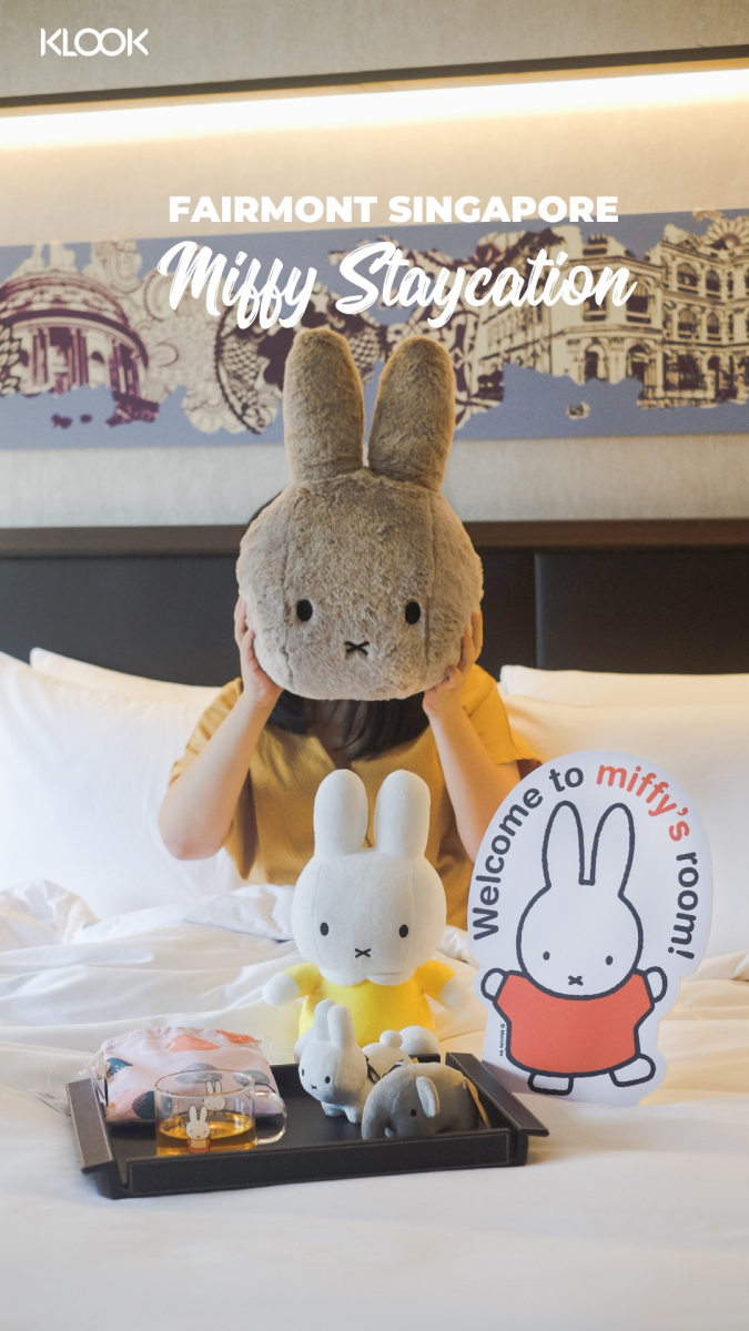 Miffy staycation Fairmont hotel Singapore