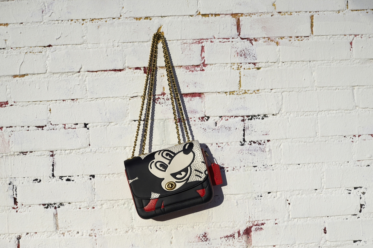 Coach Disney Mickey Mouse Madison Shoulder Bag