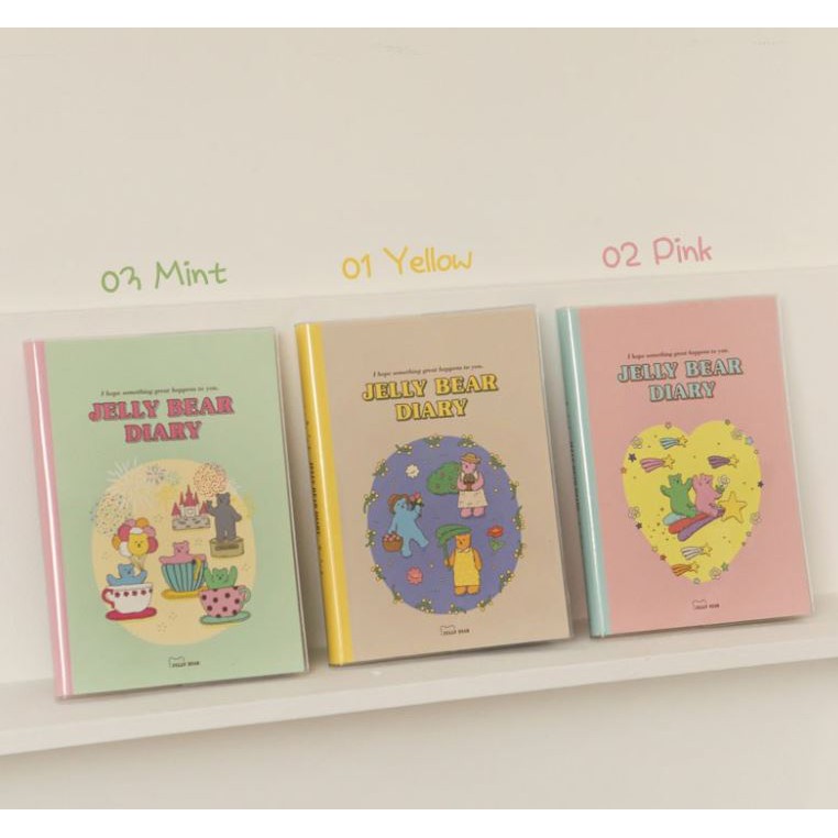 Dailylike 2021 Jelly Bear Diary