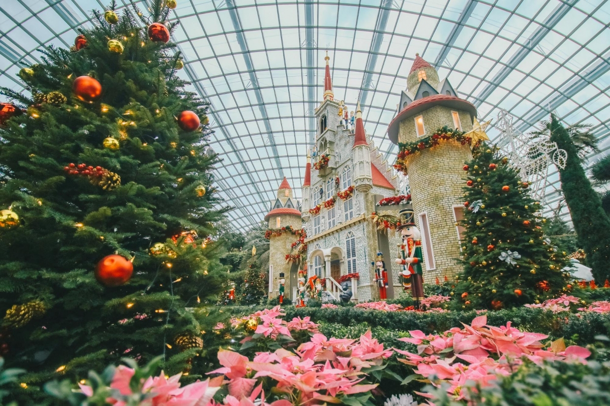 Poinsettia Wishes 2020 Gardens by the Bay Singapore