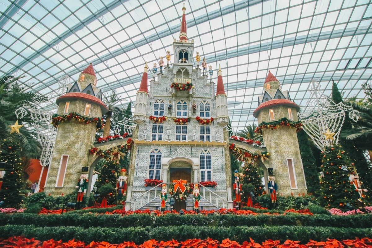 Poinsettia Wishes 2020 Gardens by the Bay Singapore