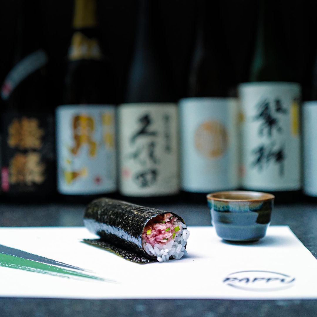 Rappu sushi handrolls Singapore