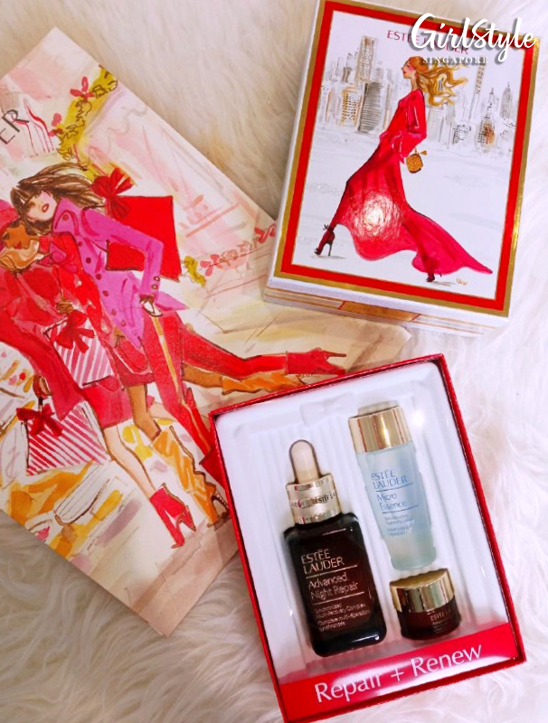 Estée Lauder Repair Renew Skincare Collection Christmas Singapore