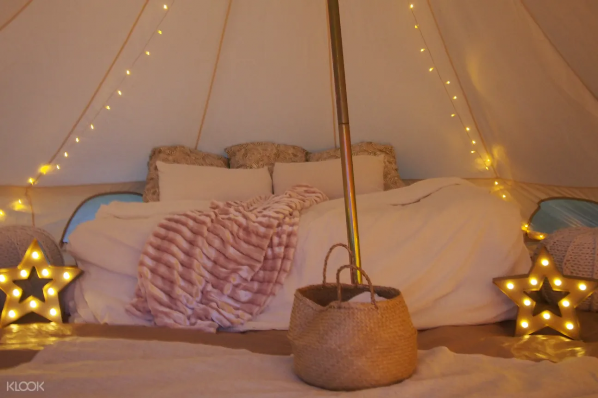 Capitol Theatre glamping picnic movie night staycation