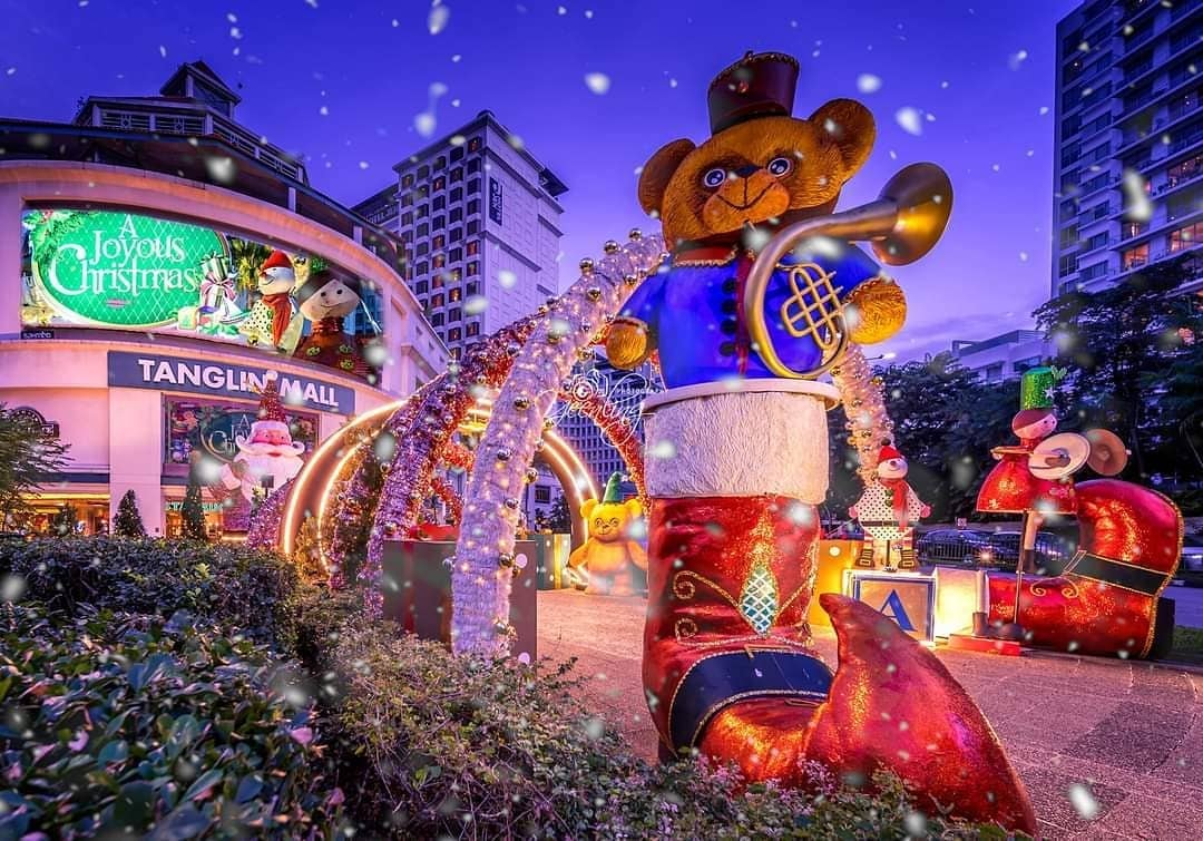 Christmas light-up Singapore 2020 Tanglin Mall