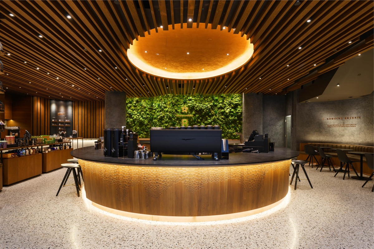 Starbucks Jewel counter