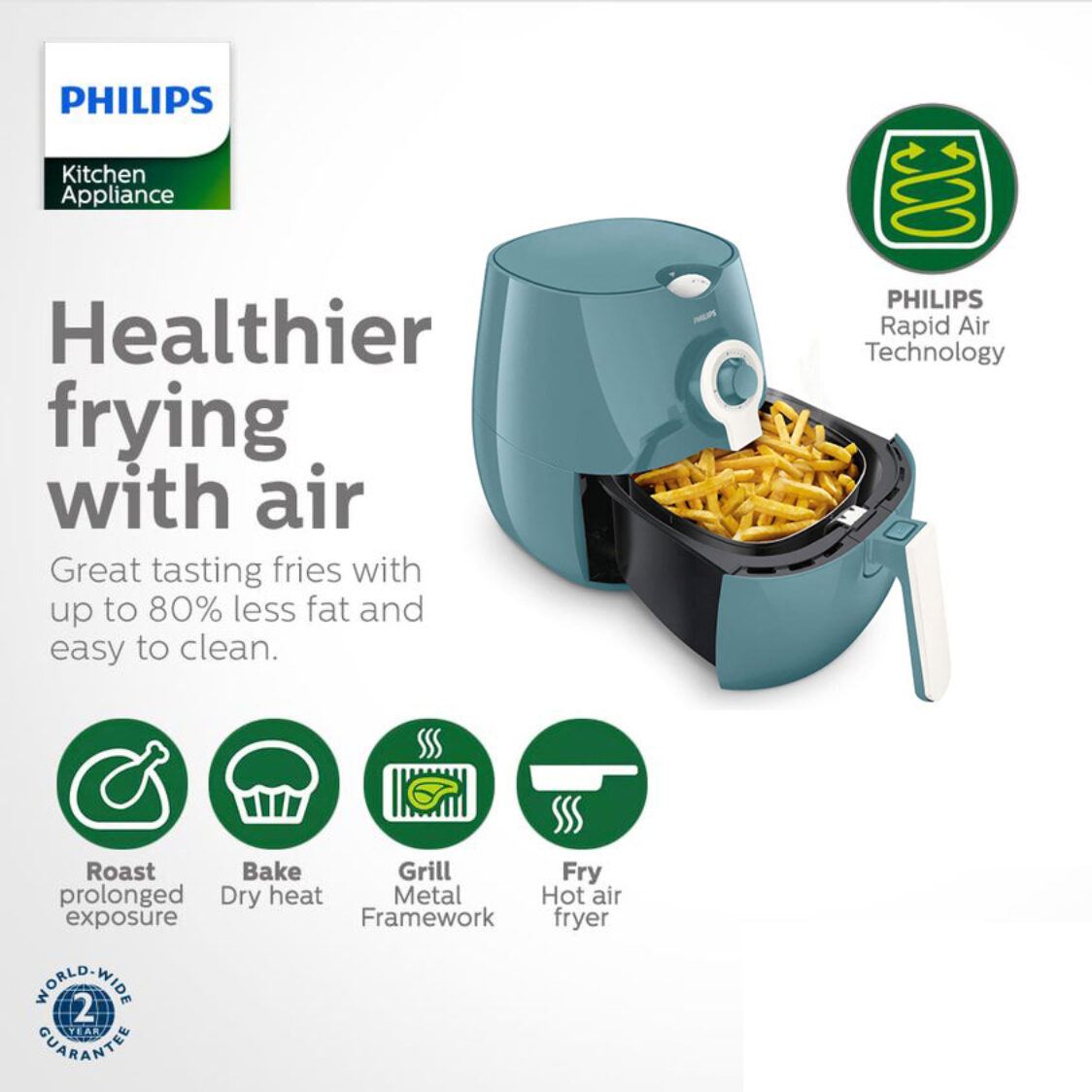 Philips Misty Dawn air fryer