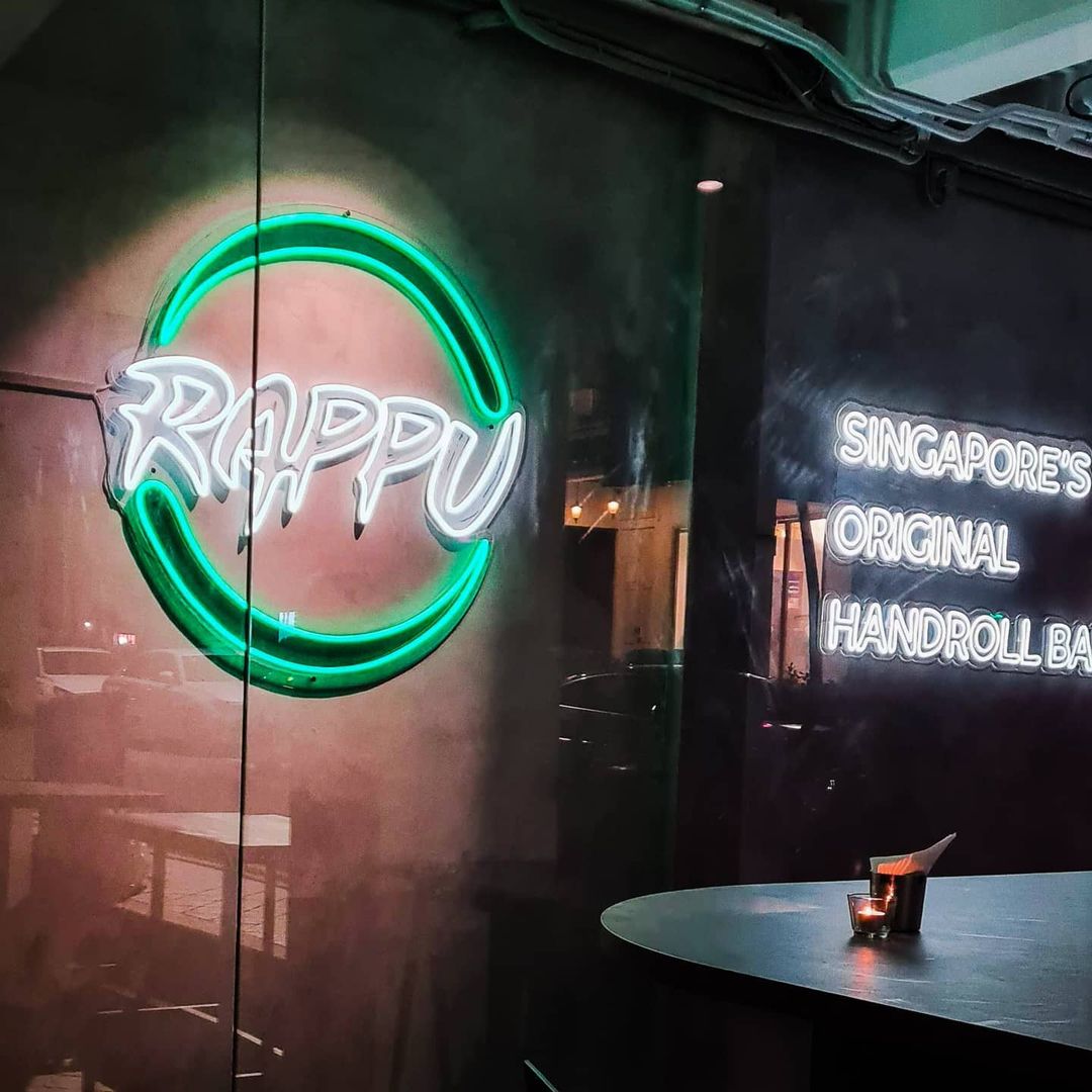 Rappu handroll bar Singapore
