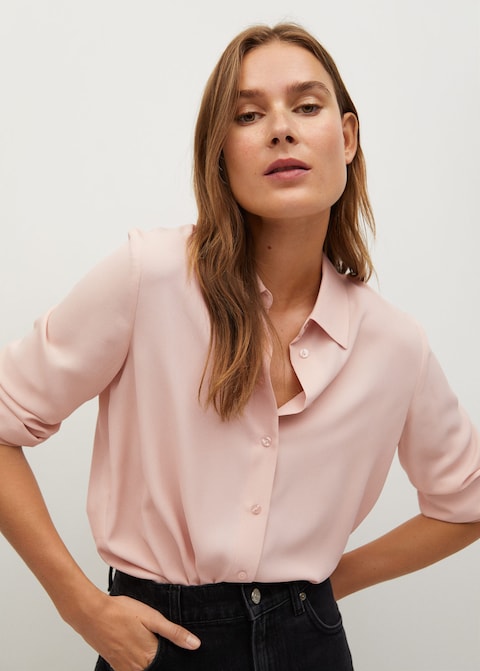 Mango Recycled Polyester Shirt