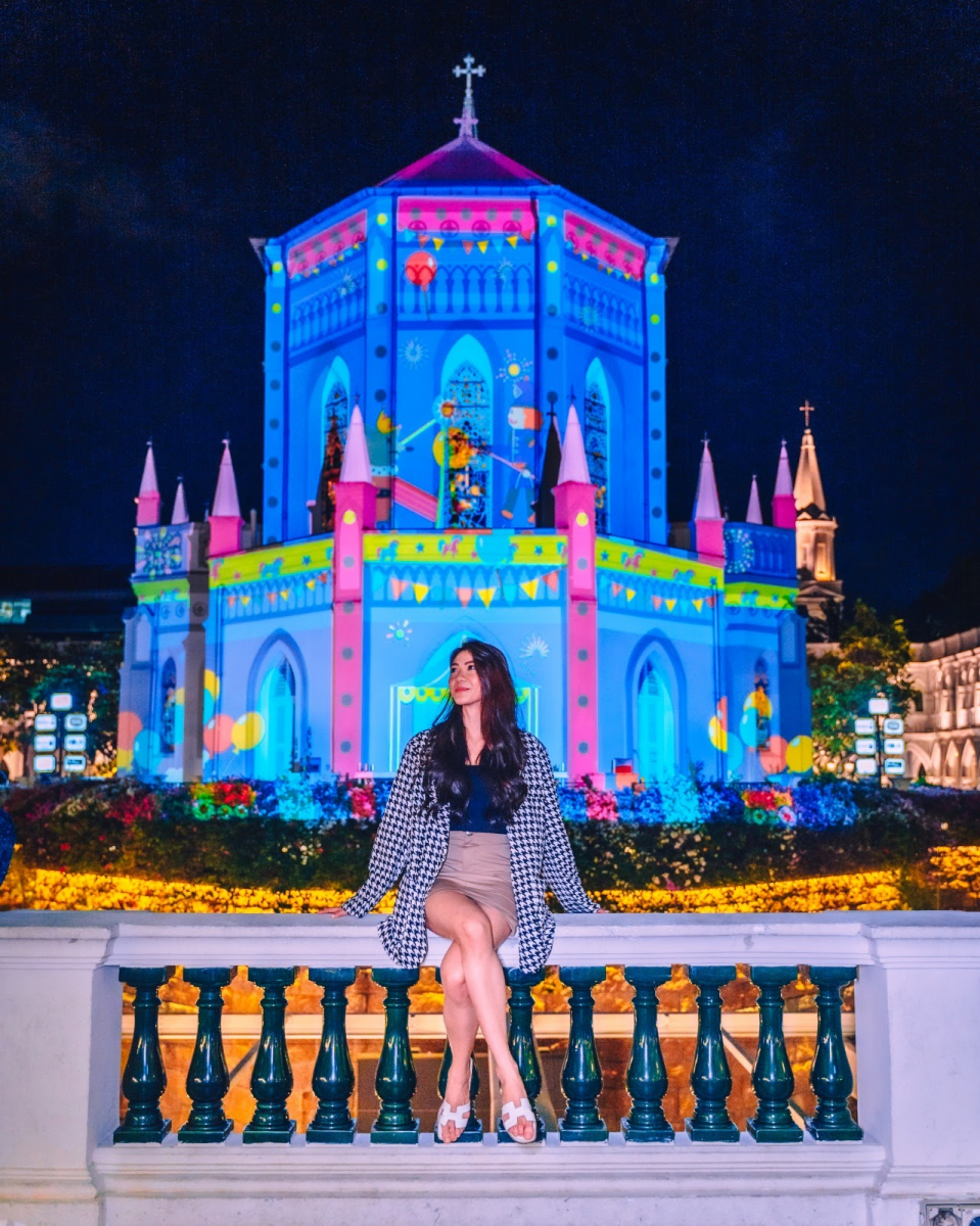 Christmas light-up Singapore 2020 CHIJMES