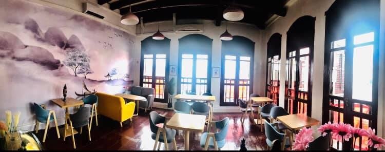 inside sweetea cafe interior decor