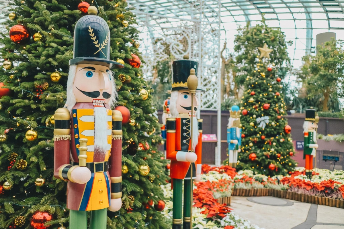 Poinsettia Wishes 2020 Gardens by the Bay Singapore