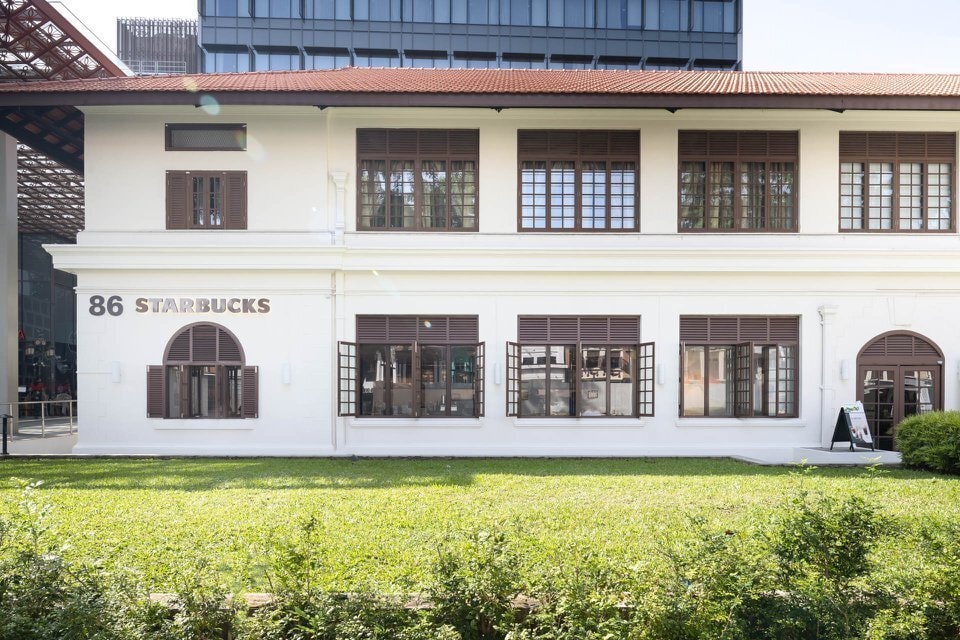 Starbucks Katong Square heritage building