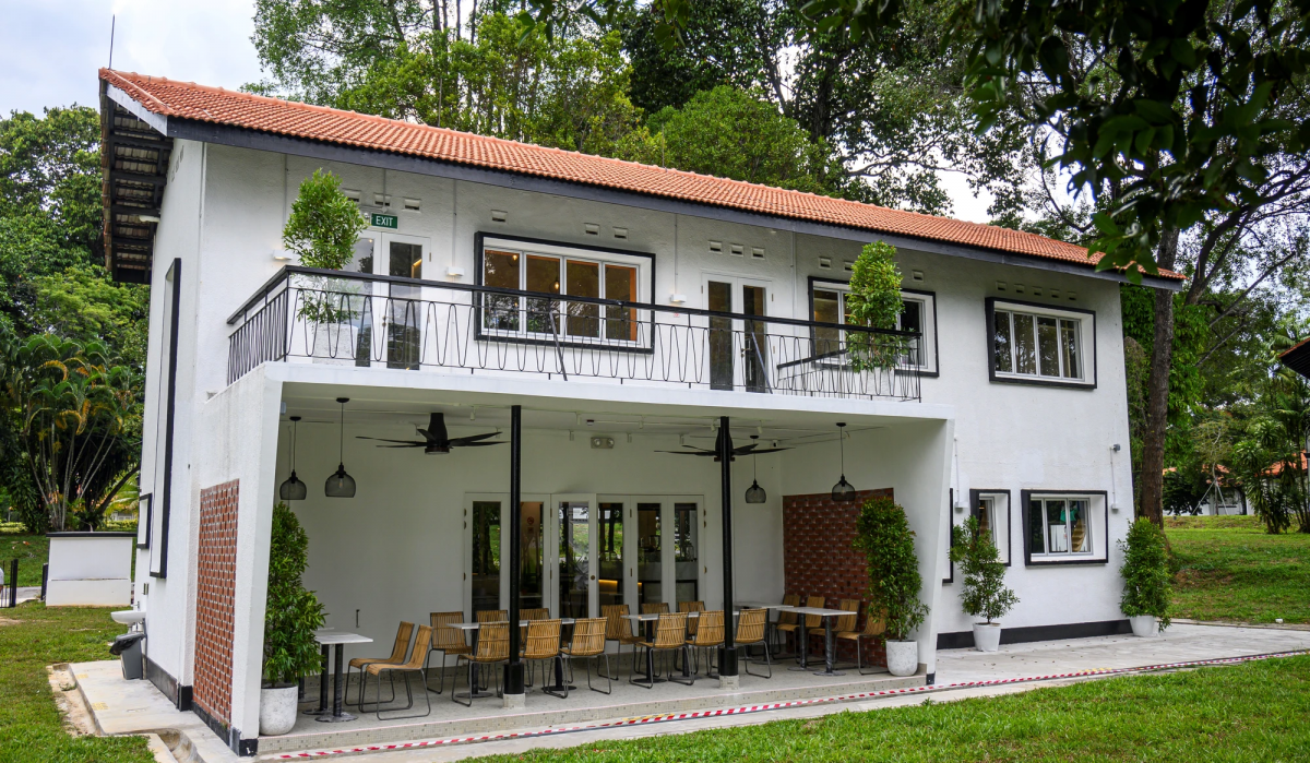 Chow Cute dog cafe Seletar Singapore