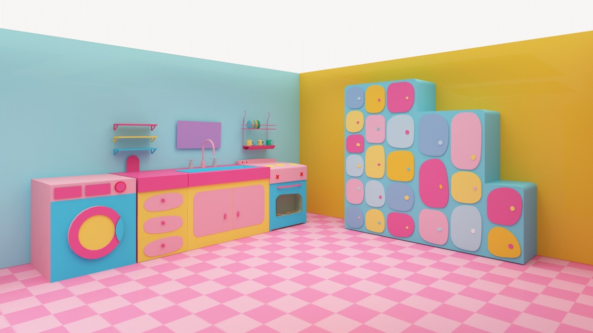 Otah & Friends kitchen area