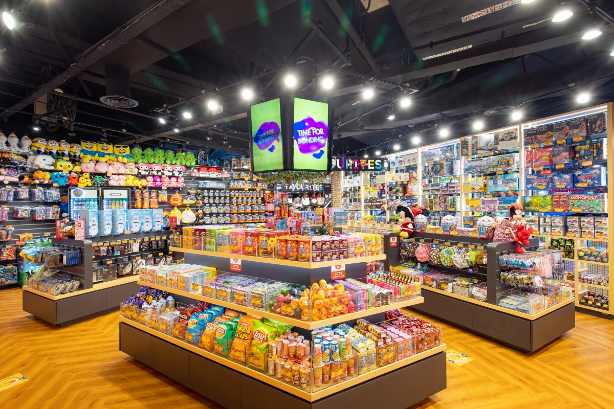 Timezone Singapore Westgate prize shop