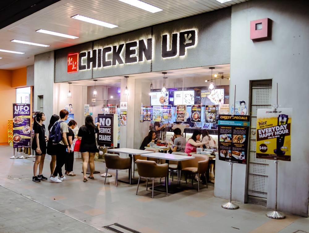 Chicken Up buangkok restaurant