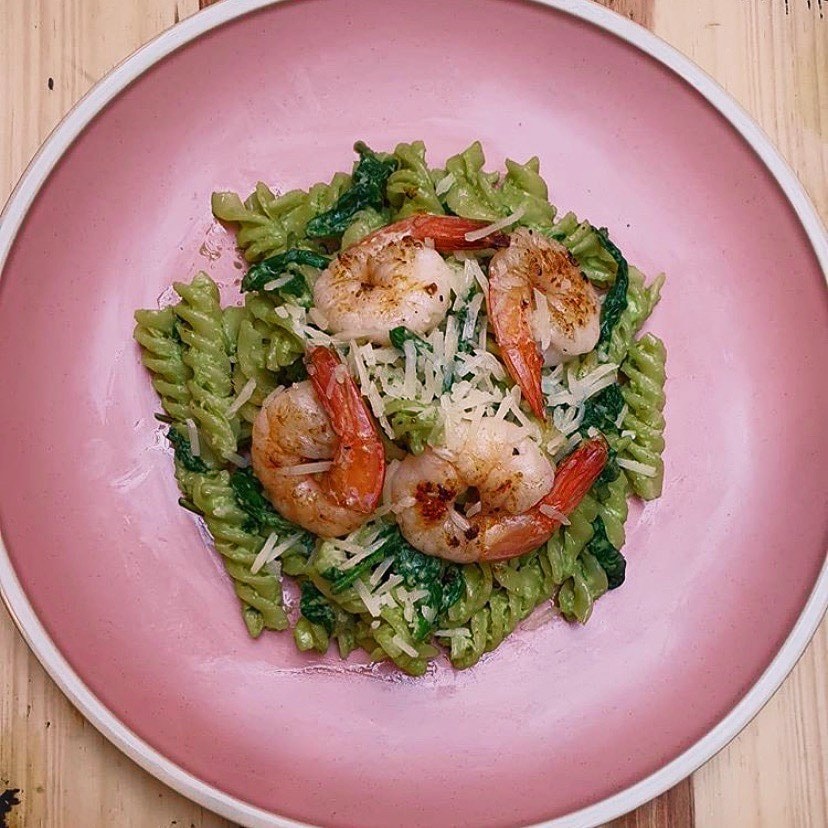 Avocado Carbonara Pasta