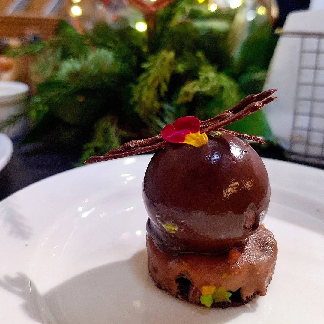 black fores ball chocolate afternoon tea