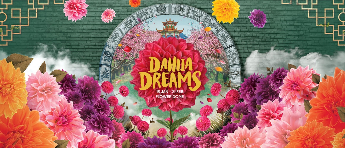 Gardens by the Bay Dahlia Dreams banner