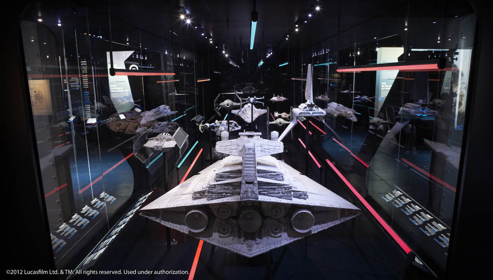 STAR WARS Identities Exhibition singapore aircraft