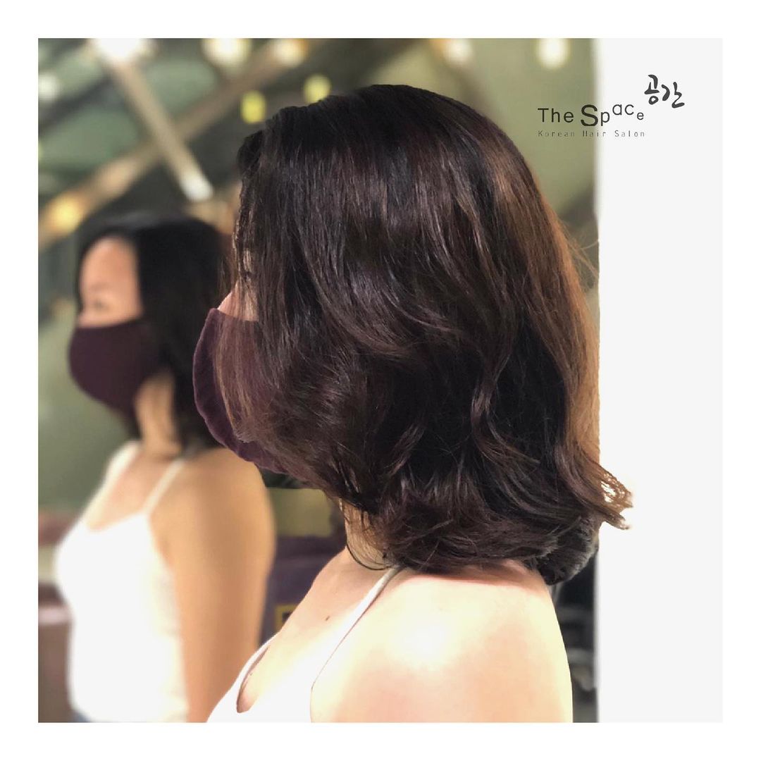 The Space Korean Hair Salon short hair perm