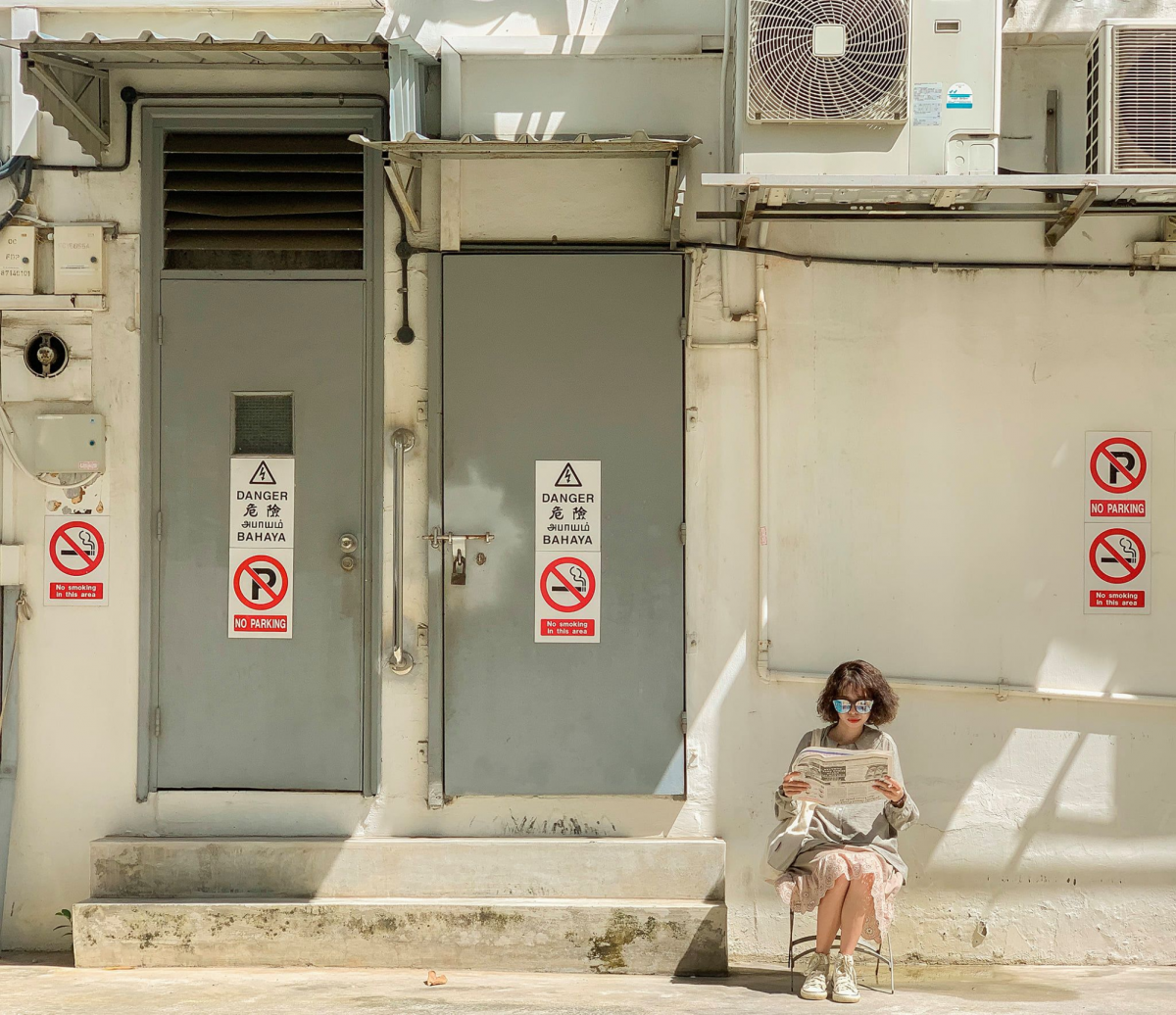 Pastel photo spots Singapore