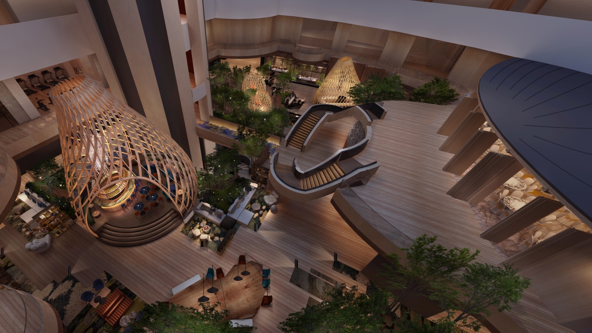 atrium lounge in PARKROYAL COLLECTION Marina Bay
