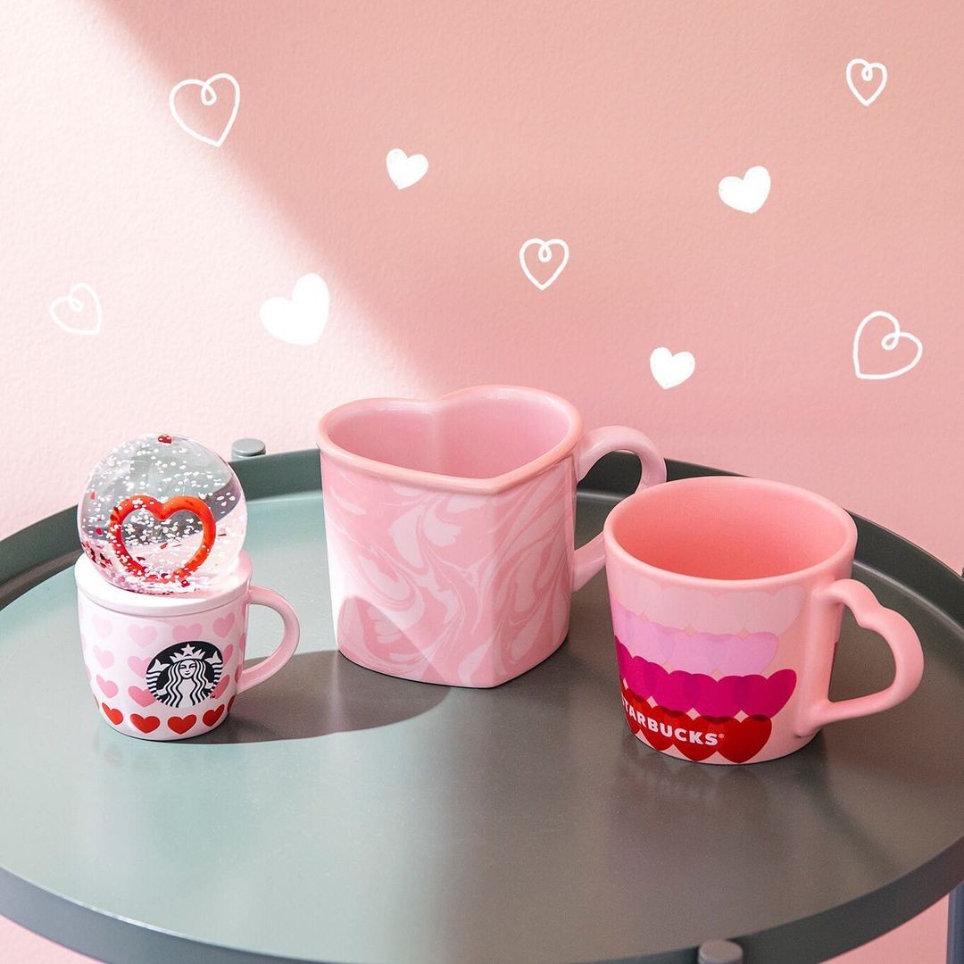 Starbucks Japan Valentine's Day mugs