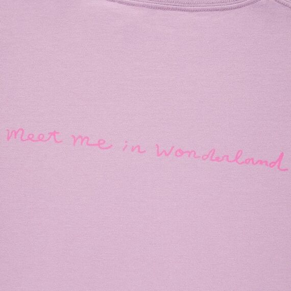 Uniqlo Cheshire Cat Alice in Wonderland shirt back view