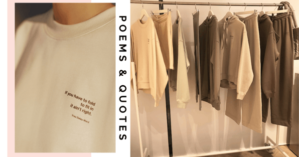 H&M Singapore Has A New Minimalist Collection In Soft, Zen Colours With Meaningful Poems