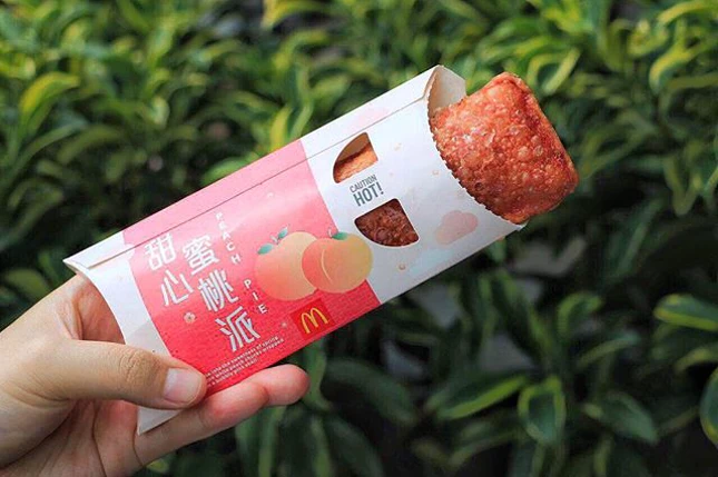 McDonald's Peach Pie Singapore