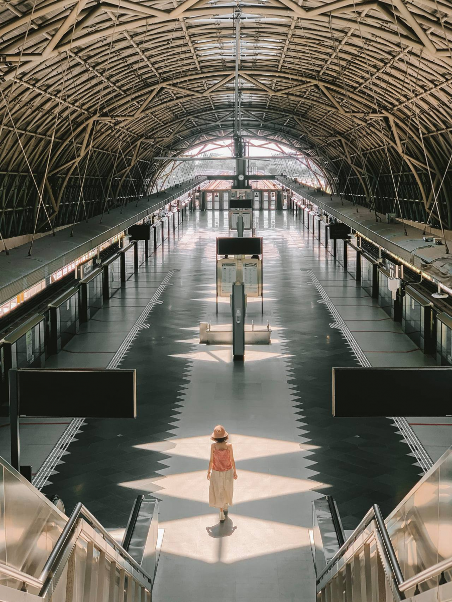 Pastel photo spots Singapore