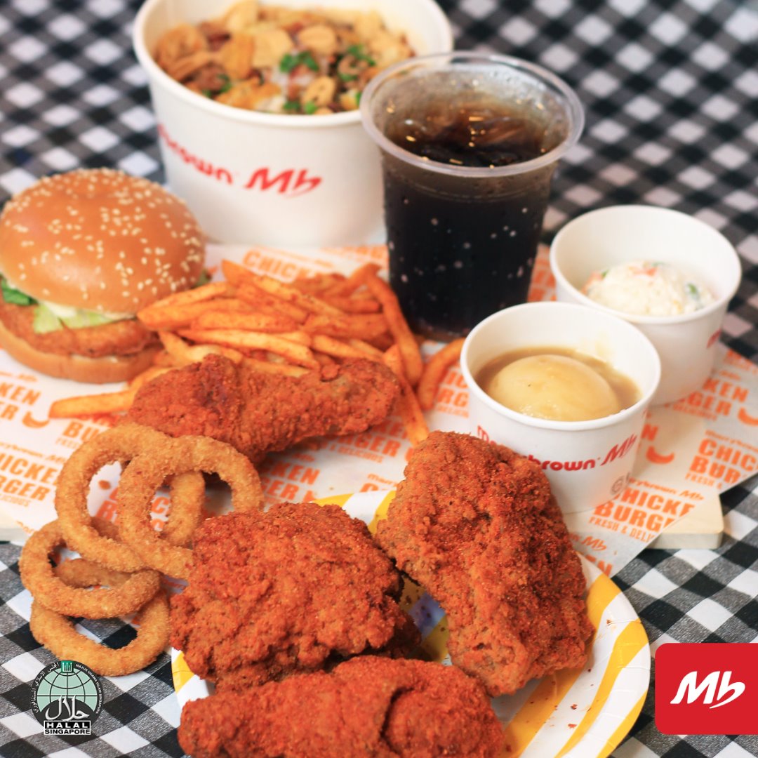 marrybrown mala chicken singapore