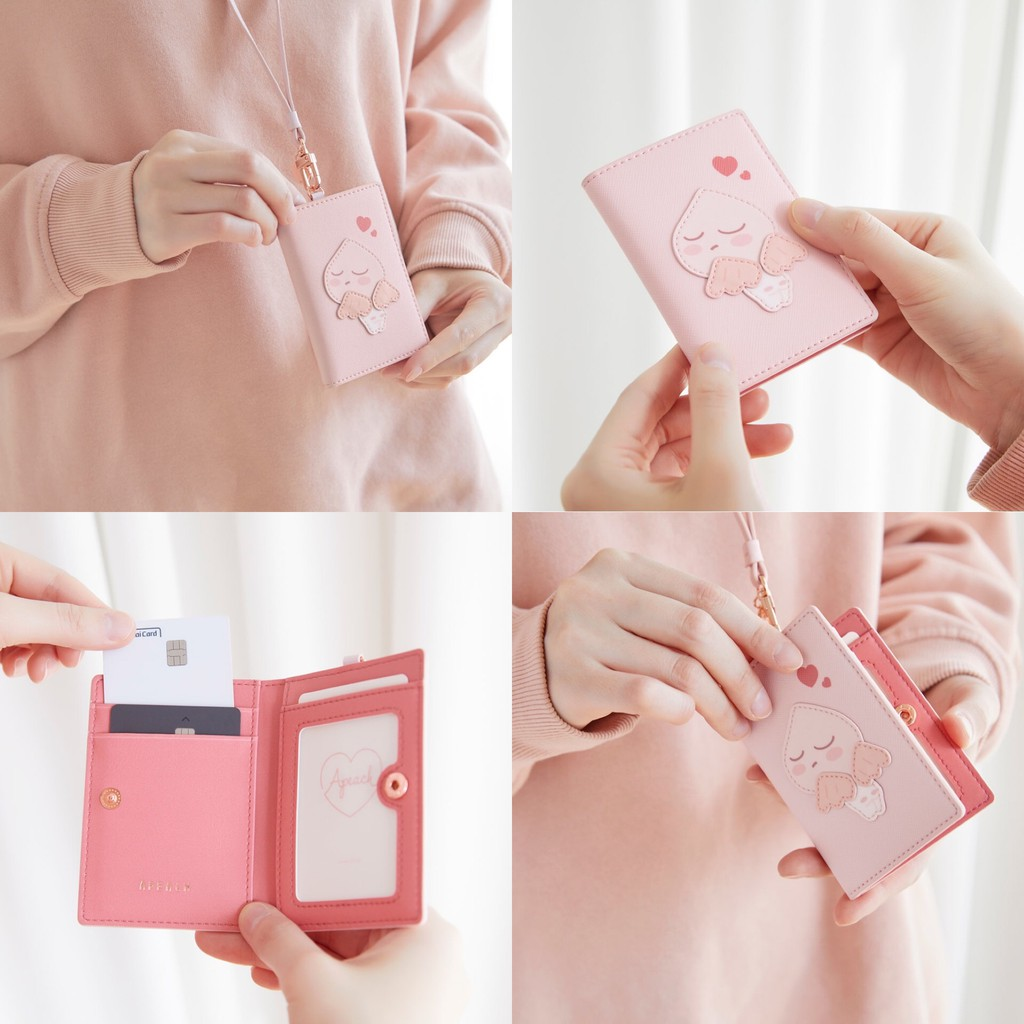 KAKAO FRIENDS Heart Apeach card necklace Singapore