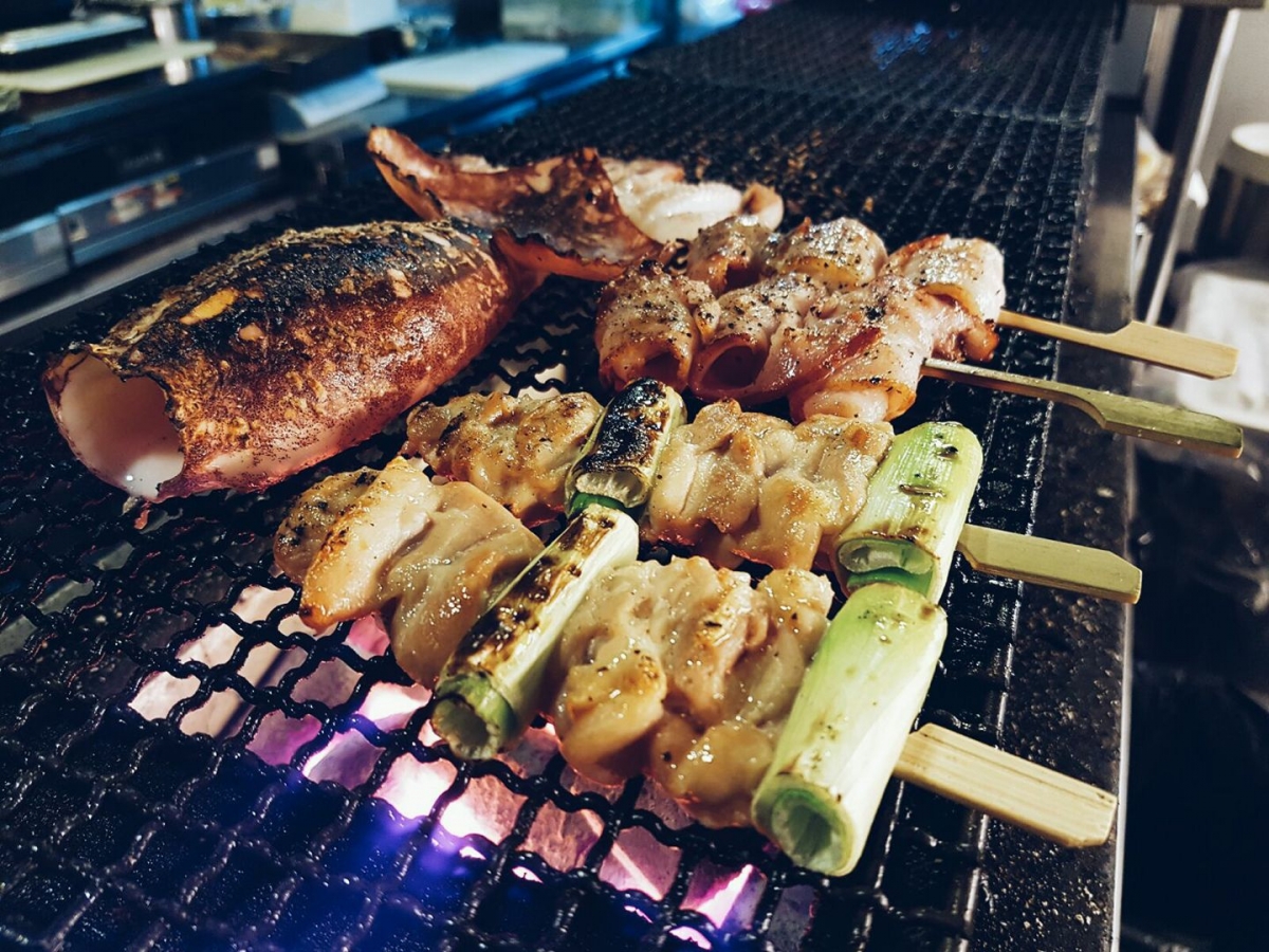yakitori at tomo izakaya