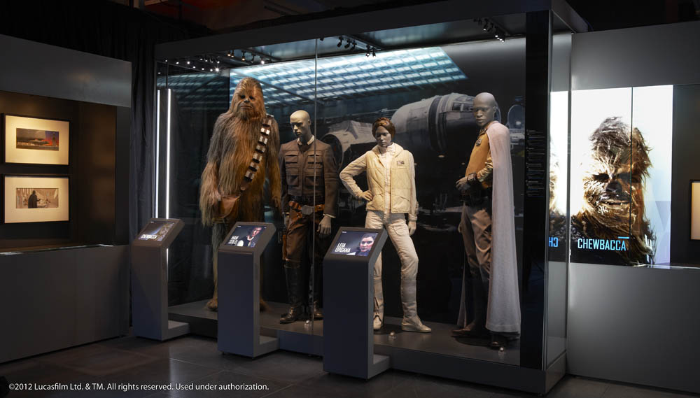 STAR WARS Identities Exhibition singapore characters