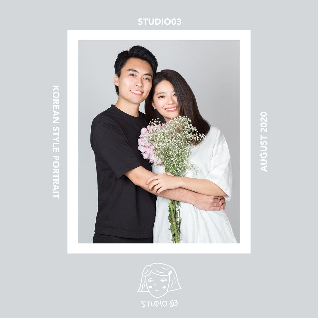 STUDIO03 IC Passport couple portrait photo studio Singapore