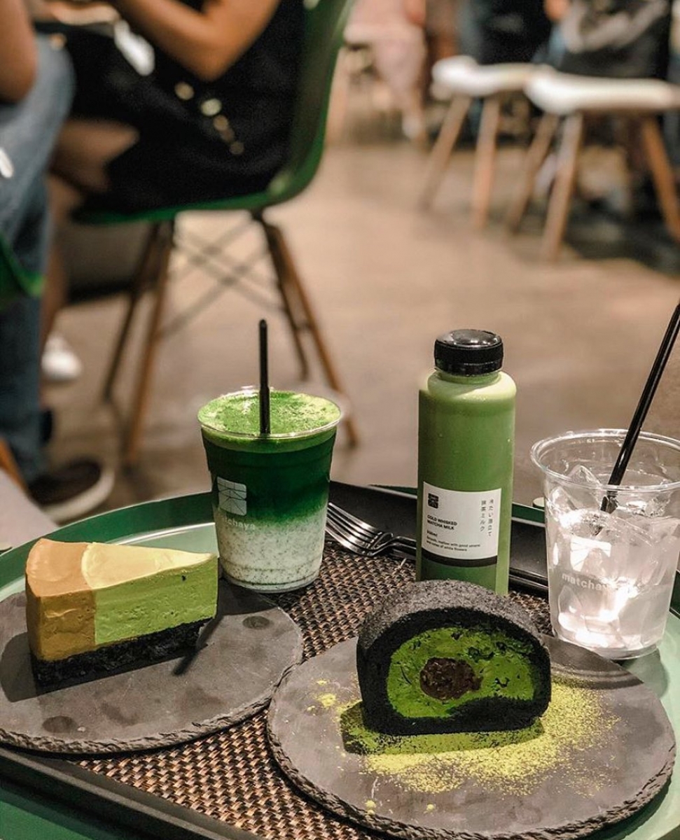 matchaya singapore matcha drinks and desserts