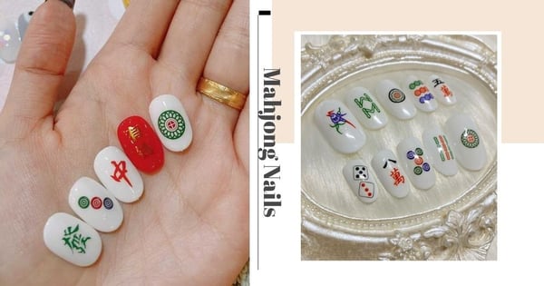 6 Places In Singapore To Get Mahjong Nails For CNY So You Can Get "Man Tai" All The Time