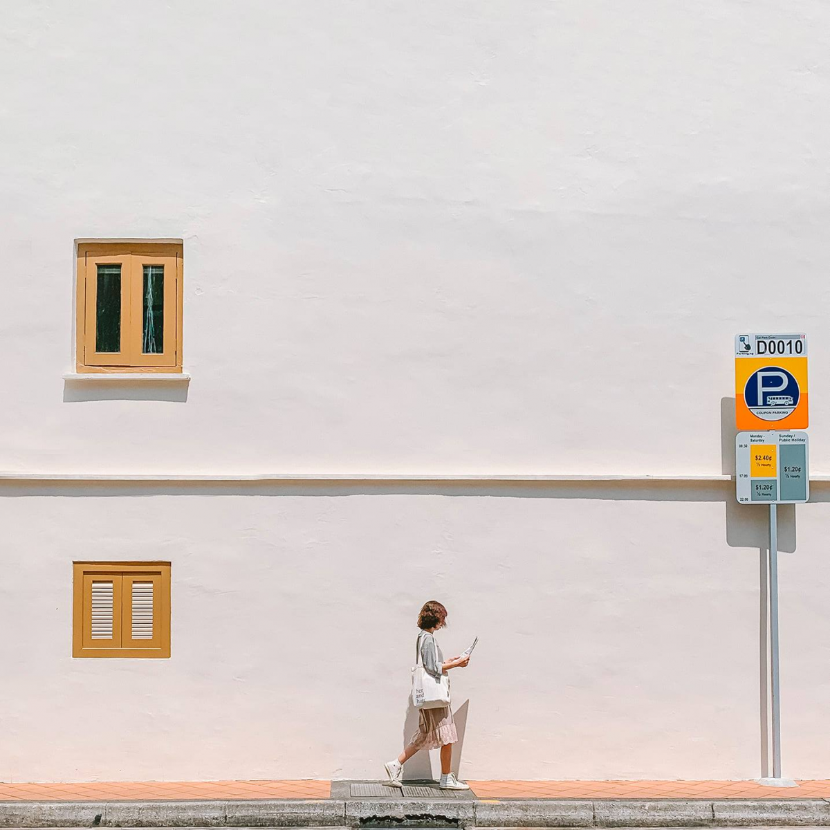 Pastel photo spots Singapore