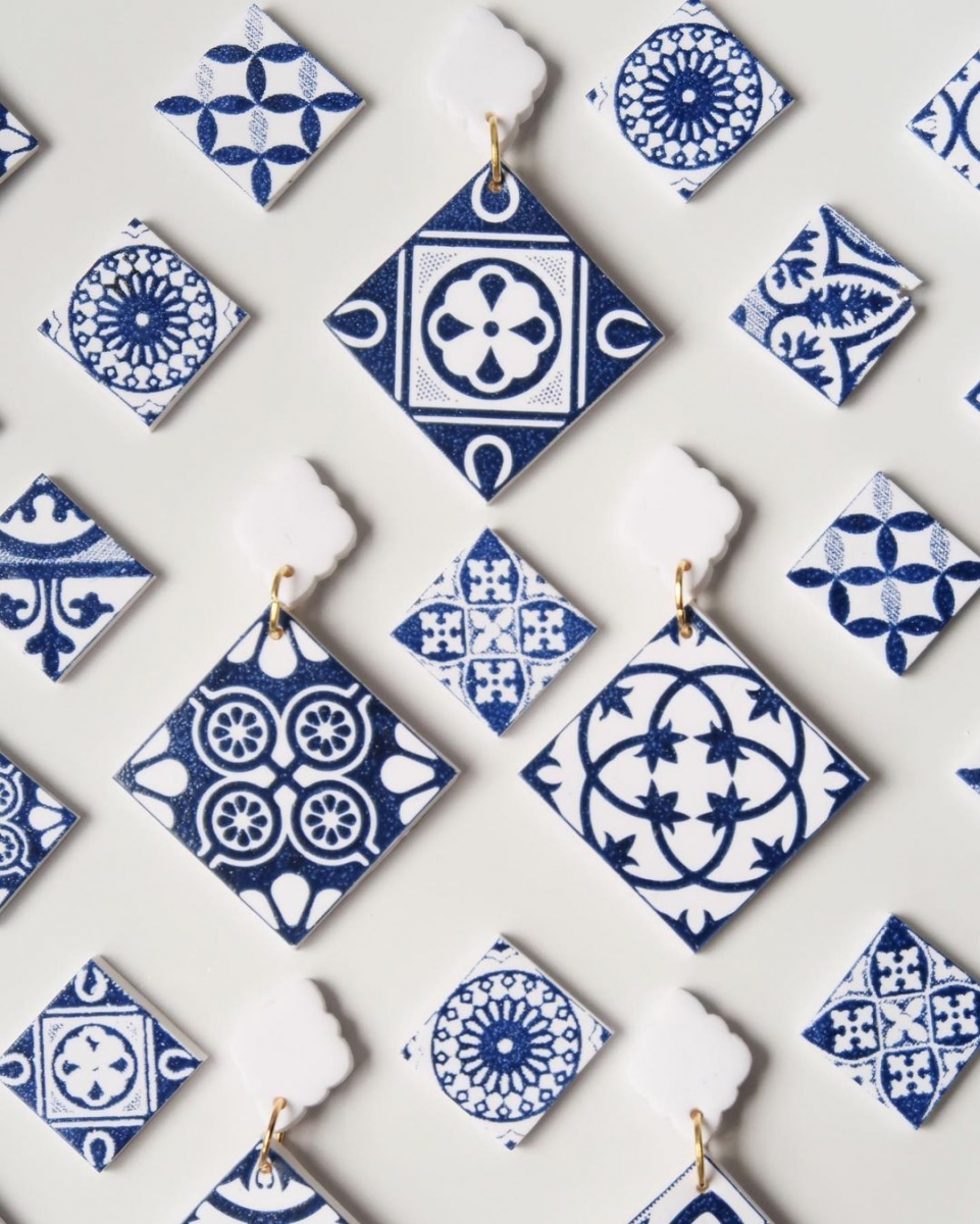 Project Klei CNY clay earrings