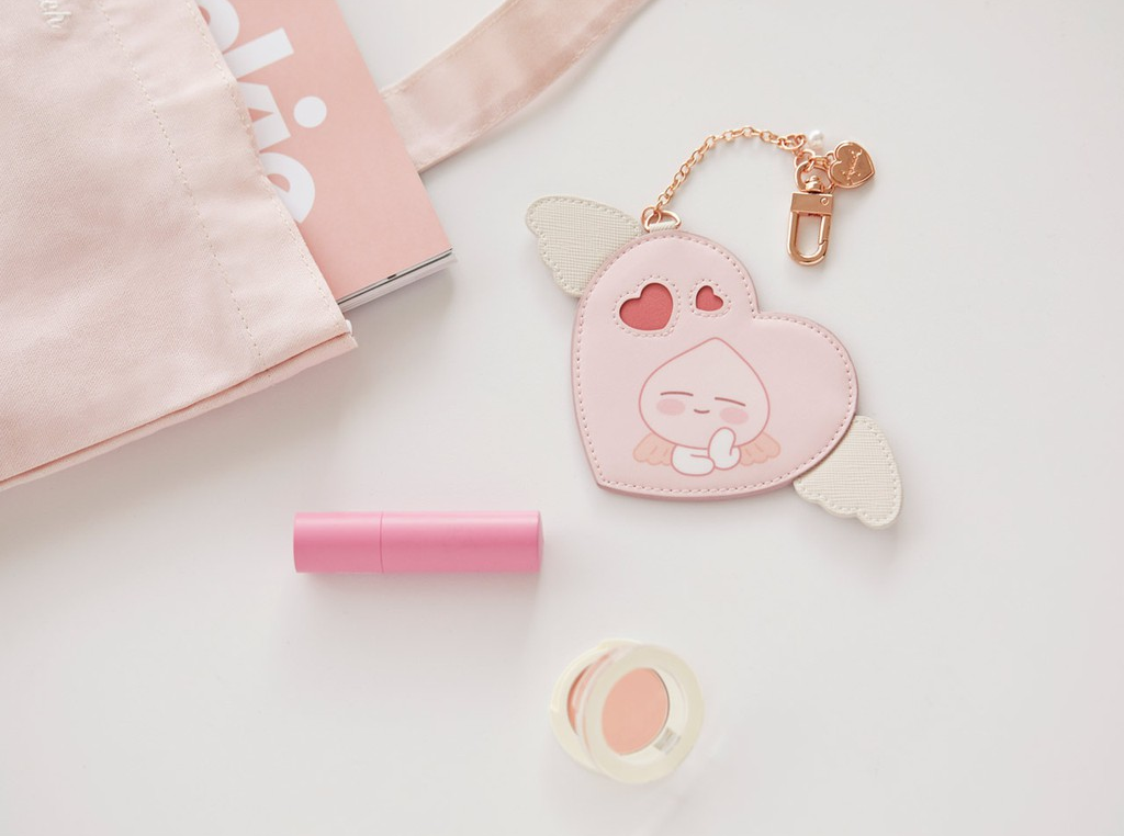 KAKAO FRIENDS Heart Apeach mirror keyring Singapore