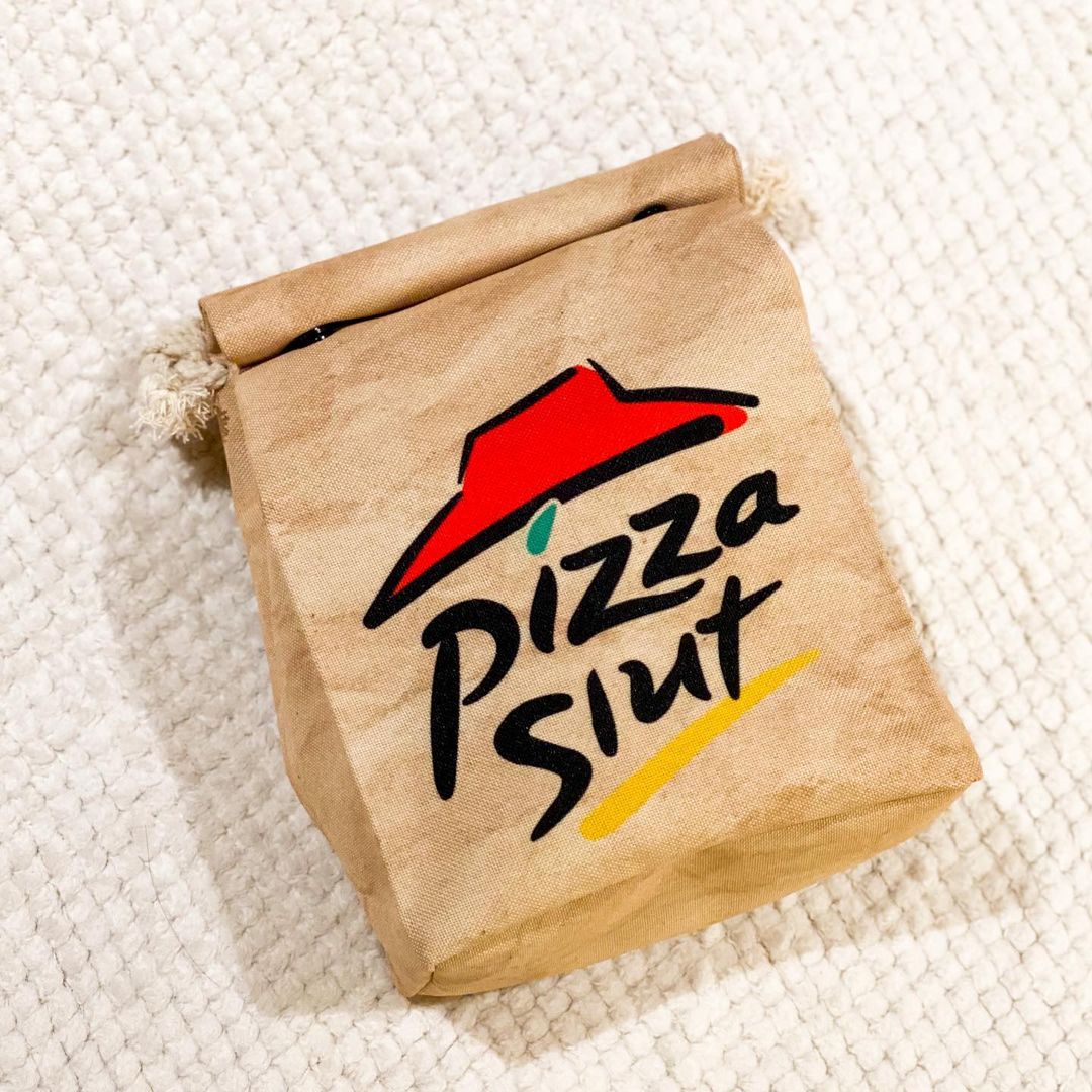 Pizza hut paper bag sling bag Singapore