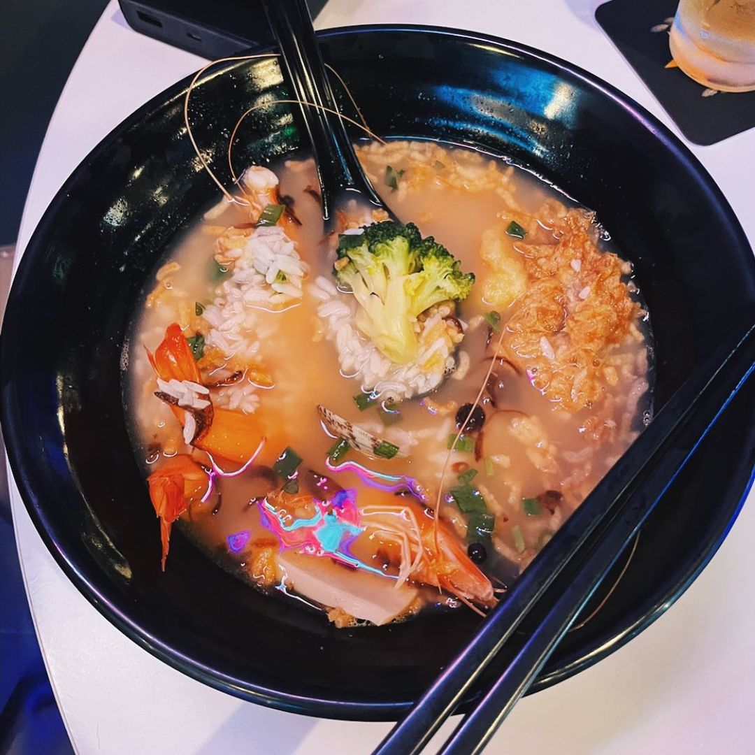 The Lok Lok Bar seafood pao fan