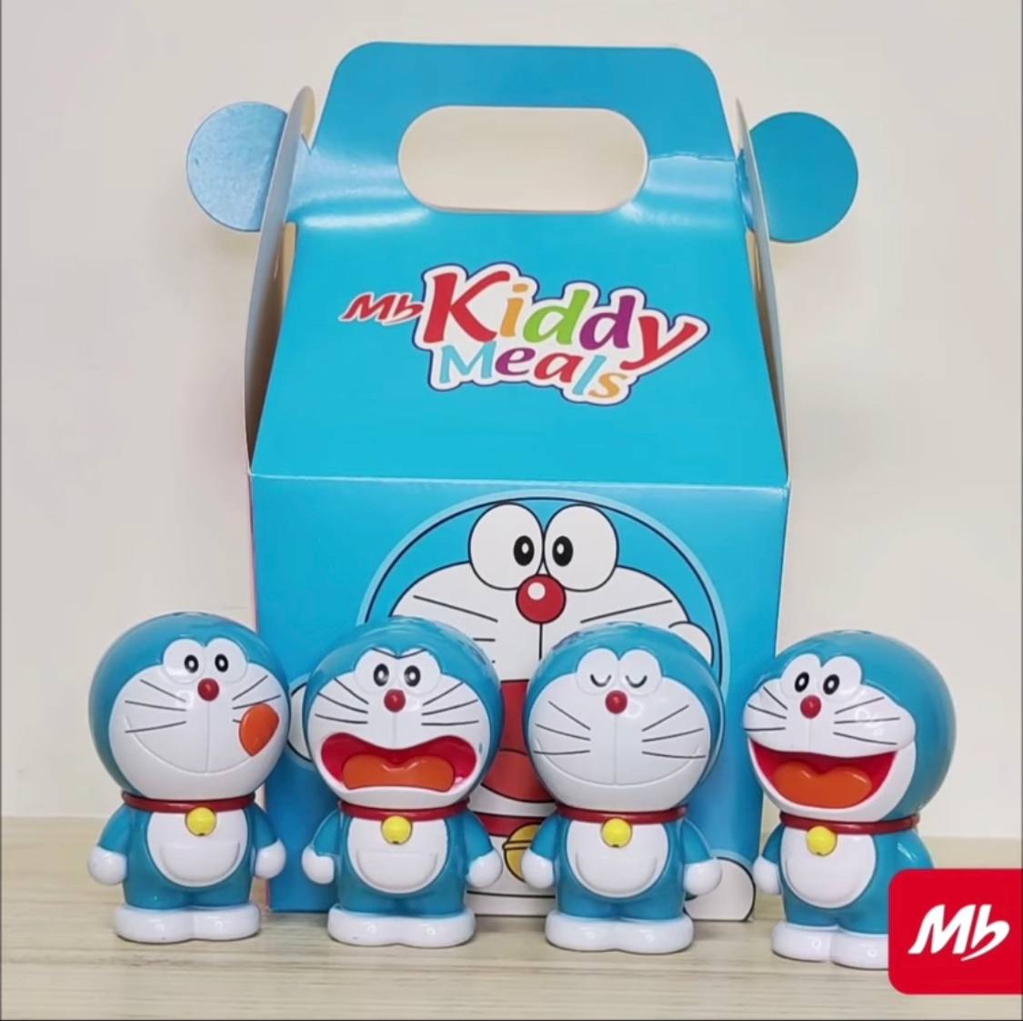 Marrybrown Singapore doraemon projector toys in kiddy meals